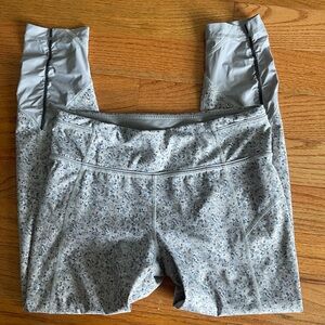 Lululemon athletica gray printed leggings women’s size 8
